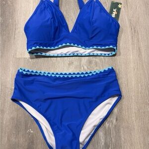 Zara Royal Blue Bikini Set
